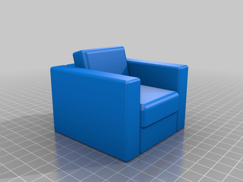 Simple Sofa 1/12 scale