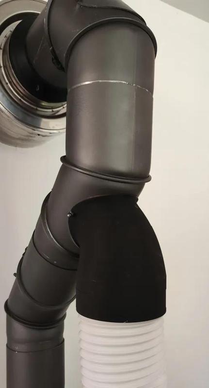 Air Conditioning to Chimney Adapter Adaptor   