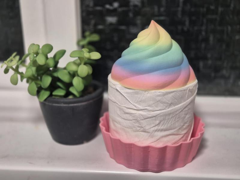Cupcake Toilet Roll / Paper Holder