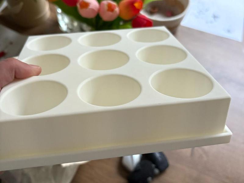 Pastry tin for cold preparations