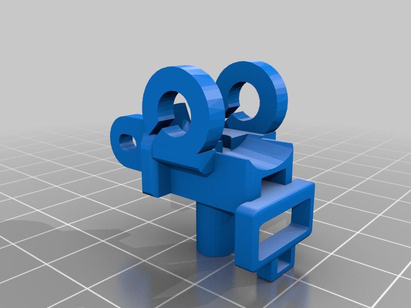 AndyRC 3 inch antenna TBS and VTX vista & mount V2