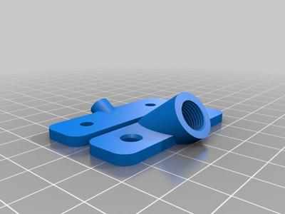 Filament guide - PC fan screws