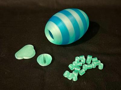 Musical Instrument -  Rhythm Egg - Fully Printed