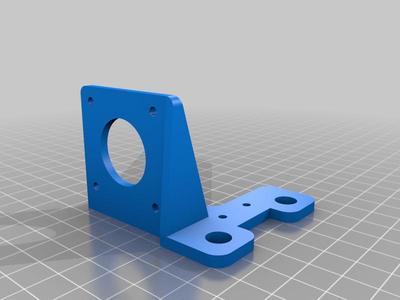 Kobra go Dual drive extruder mount
