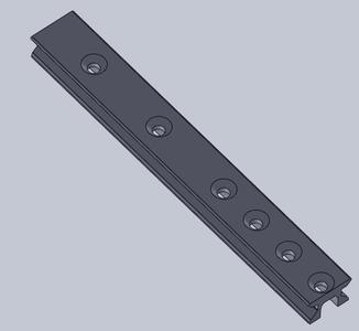 Harken Battcar "A" 22mm rail supplement