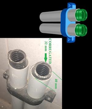 TUBE HOLDER 2X40
