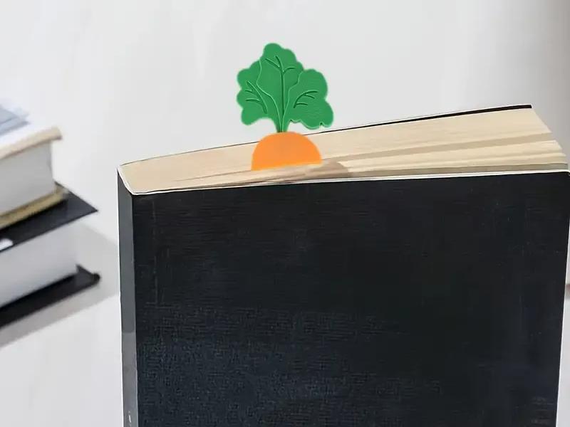 Carrot bookmark