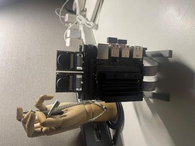 Jetson Nano 4GB double camera stand