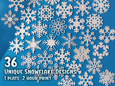 36 Snowflakes Bundle
