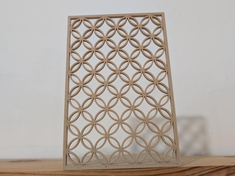 Kumiko Bookends - Shippo-tsunagi