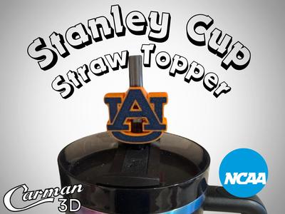 Auburn Tigers Stanley Cup Straw Topper