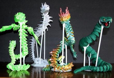 Universal Articulated Dragon Stand