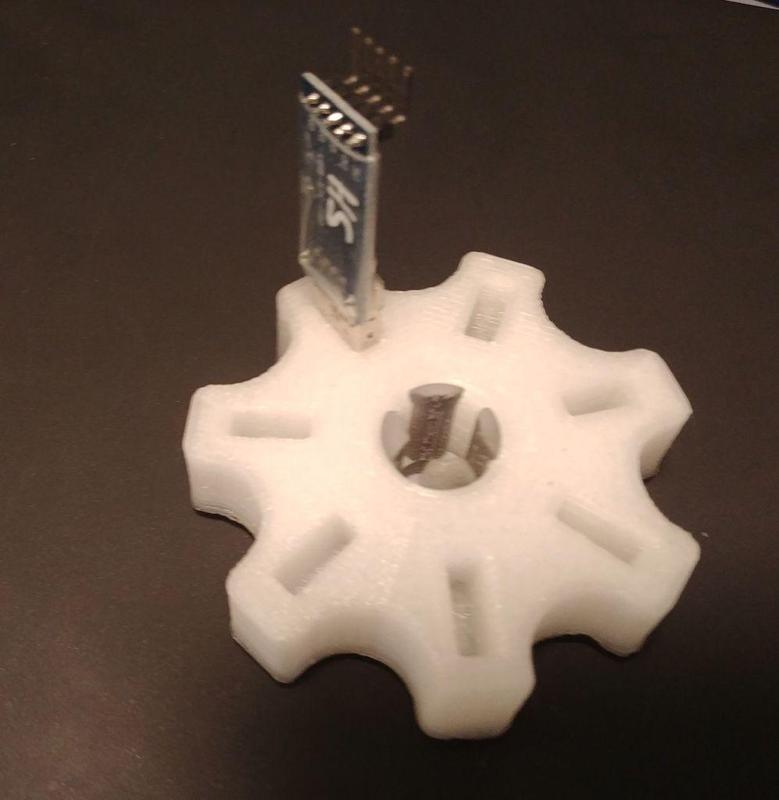 Embase pour le support USB d'Heliox