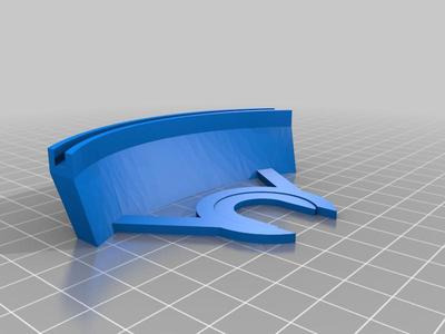 Lithophane Nightlight Holder 17mm Mount