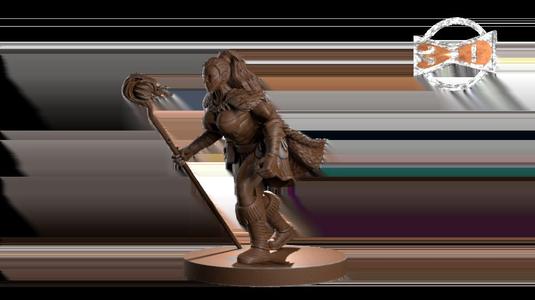 Running Female Archdruid