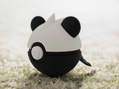 #0675 Pangoro Pokéball - Multiparts