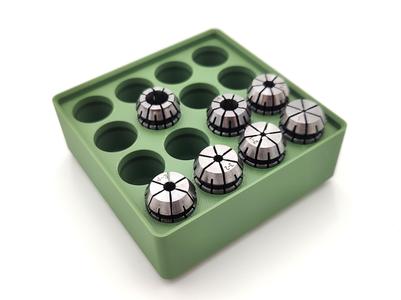 ER16 collet holder 16x gridfinity