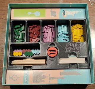 Get On Board game insert