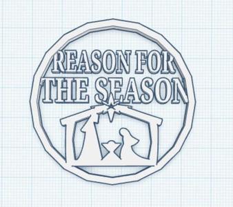 Reason for The Season Ornament   