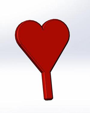 Heart sign for Dummy 13   