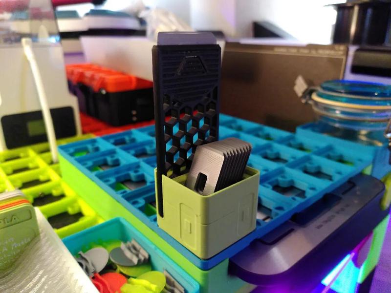 Optimized Bed Scraper (non-XL) Gridfinity Holder   