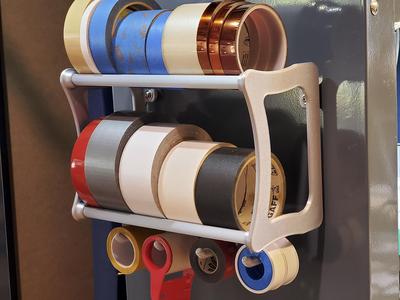 Tape Storage Rack