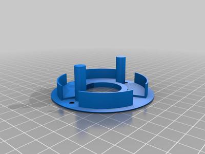Deckel Hohlwanddose UniFi G4 Bullet Mount