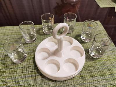 Vodka glass holder