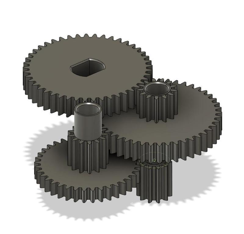 TRX4m Crawl gears