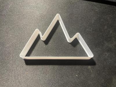 Mountain Cookie Cutter   