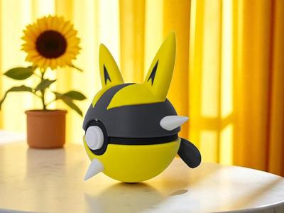 #0448 Shiny Lucario Pokéball - Multiparts