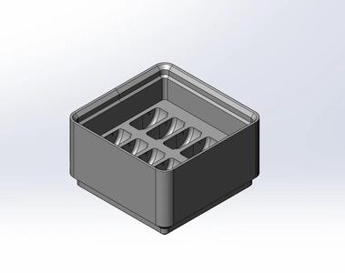 Gridfinity LR44 Battery Holder Stackable   
