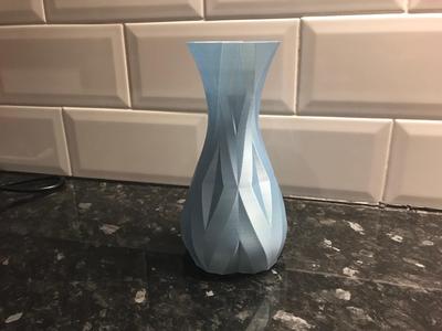 Crystal vase