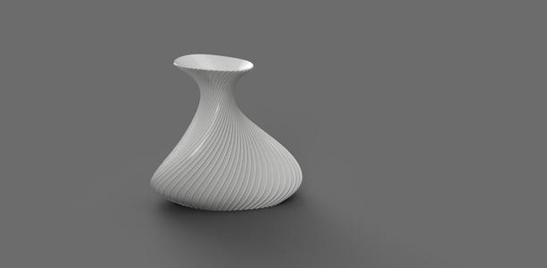Droplet Spiral Vase 