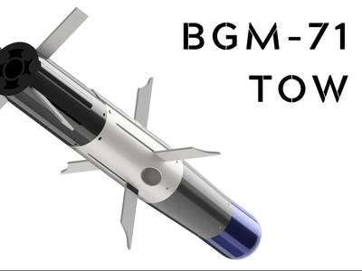 BGM-71 TOW Missile – Small-Scale Model