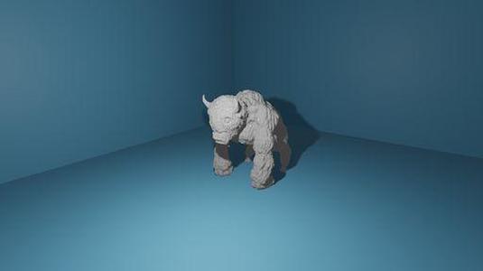 Buffalo Gorilla Figure