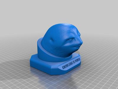 Sloth Head Knowledge is Power