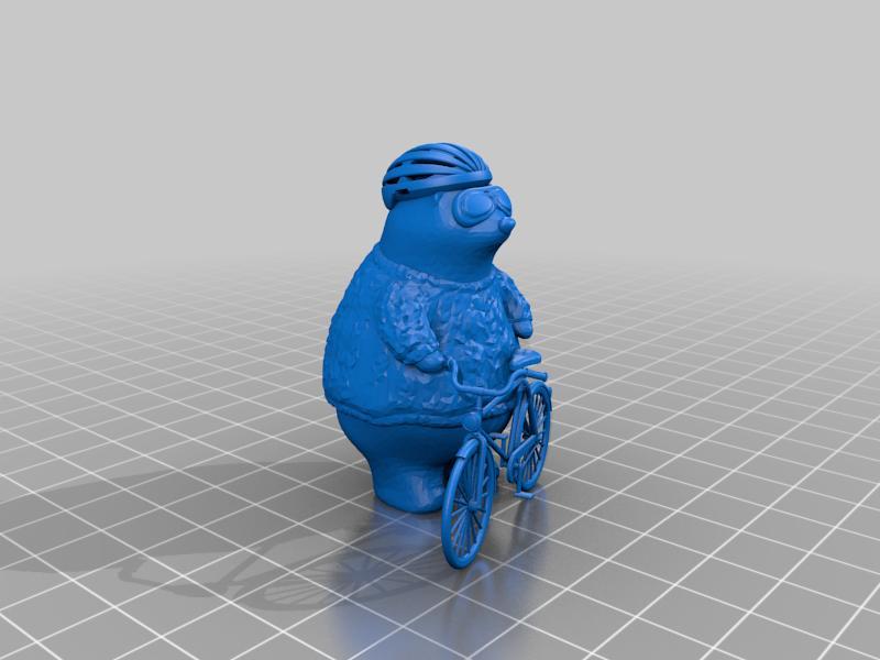 Kumaty Road and Mtb Cyclist