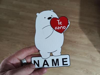 CARE BEAR-YOUR NAME