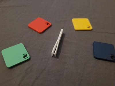 Swatch tweezers