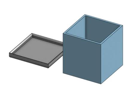 Large Box With Lid   