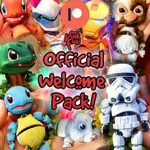 Pet Hamster Flexi Print-In-Place + figure & keychain