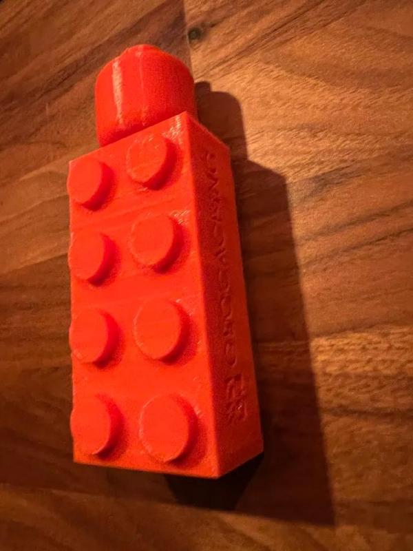 Lego brick geocache puzzle   