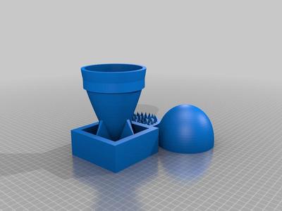 little boy grinder (atomic bomb styled) - easy print version
