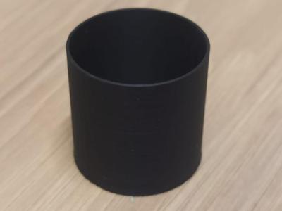 100mm dia. inside, 3mm wall, cylinder, tube.