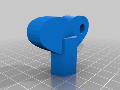 Water spigot key