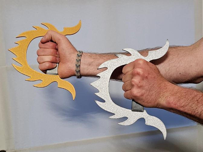 Chinese Martial Arts Fire Wheels