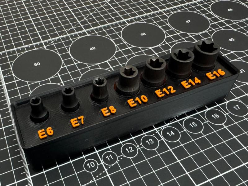 Gridfinity E-Torx Harbor Freight Set