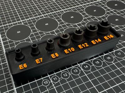 Gridfinity E-Torx Harbor Freight Set