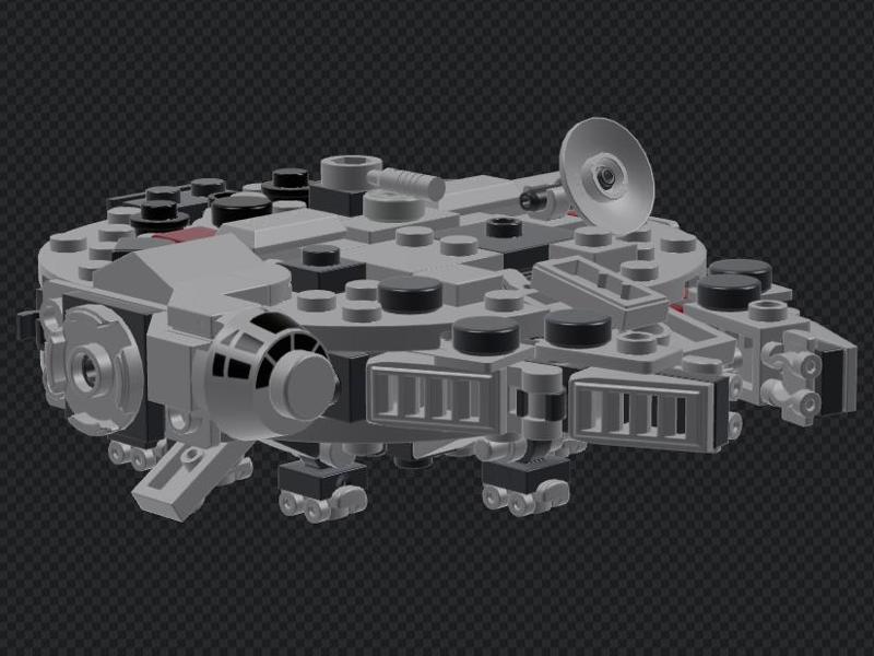 Mini Millenium Falcon toy